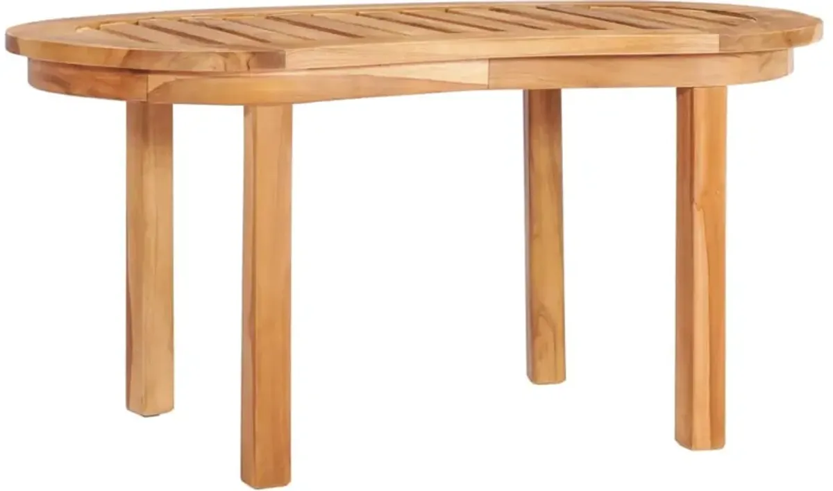 vidaXL Coffee Table 90x50x45 cm Solid Teak Wood