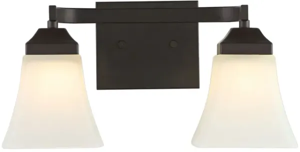 Staunton Iron/Glass Modern Cottage LED Vanity Light