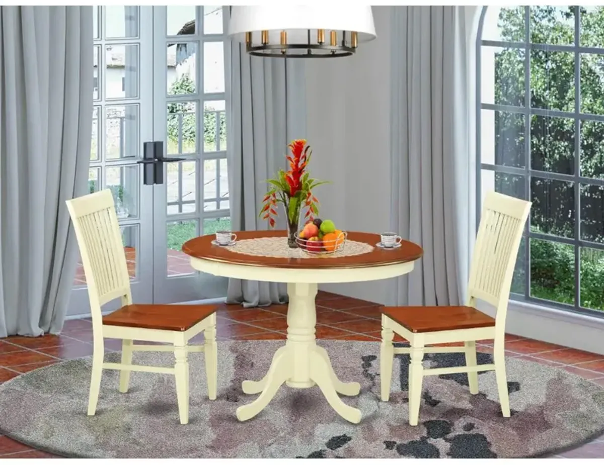 Dining Room Set Buttermilk & Cherry