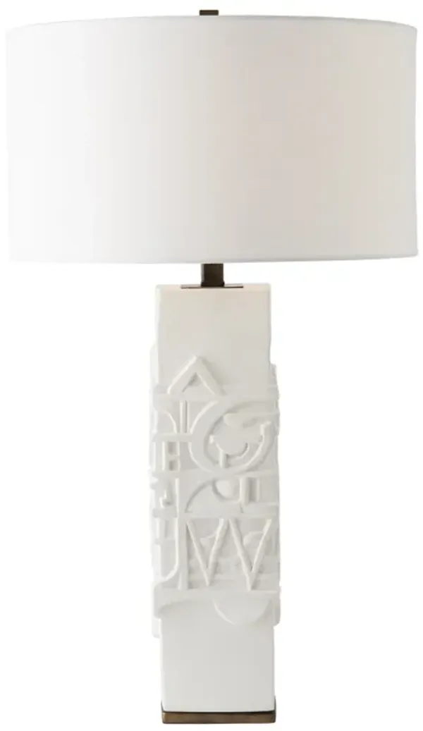 Totem Lamp-White