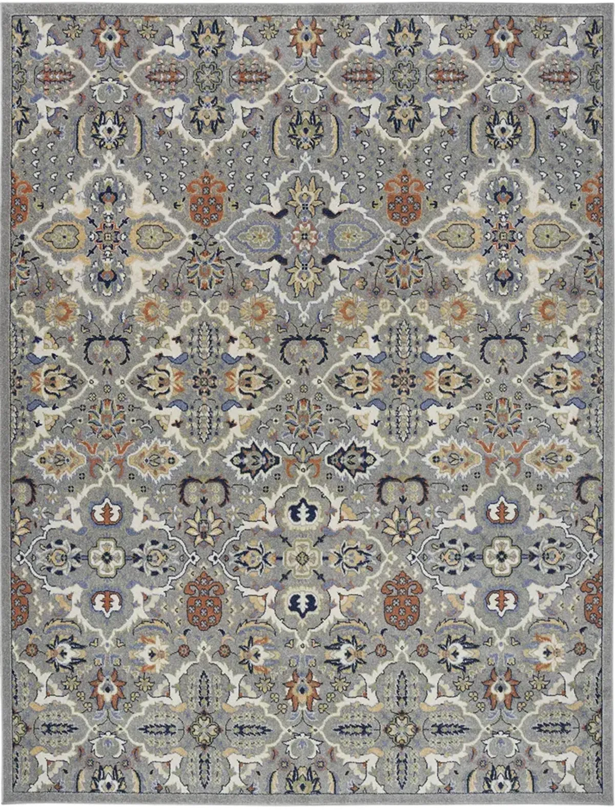 Allur ALR03 Red/Multicolor 2' x 3' Rug