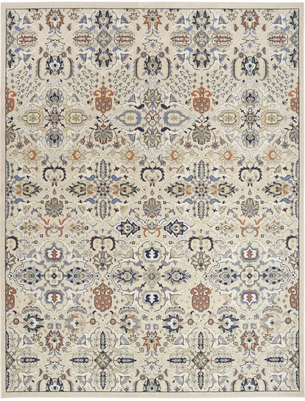 Allur ALR03 Red/Multicolor 2' x 3' Rug