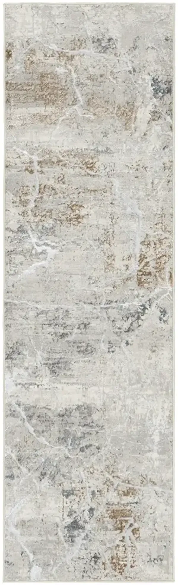 Glitz GLZ23 Gray/Multicolor 2'3" x 7'6" Rug