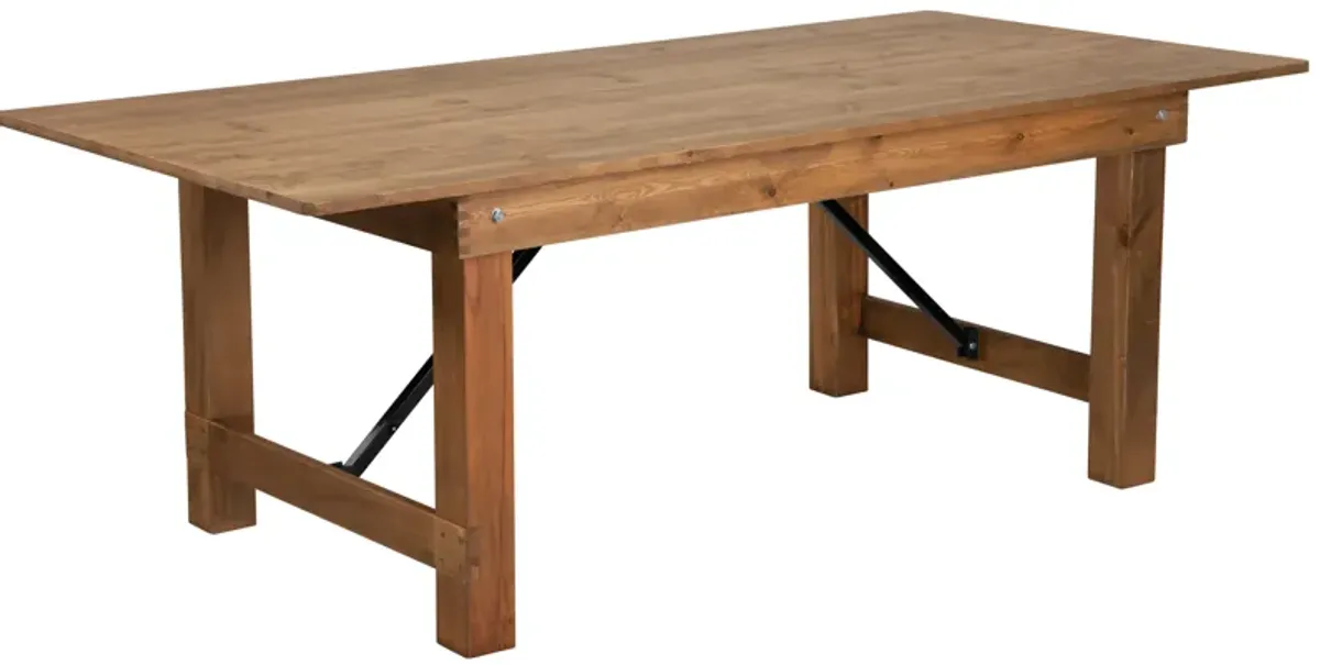 7'x40" Folding Farm Table