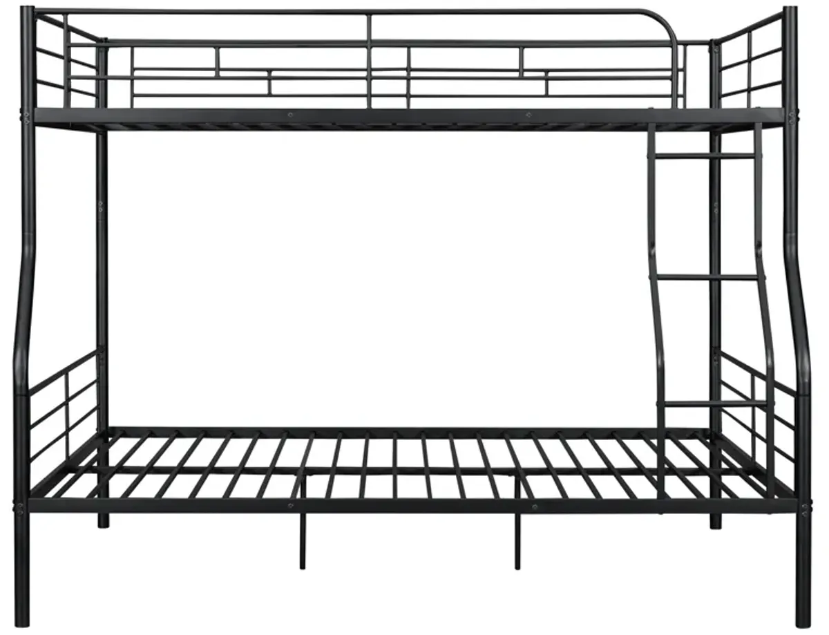 Full XL Over Queen Metal Bunk Bed