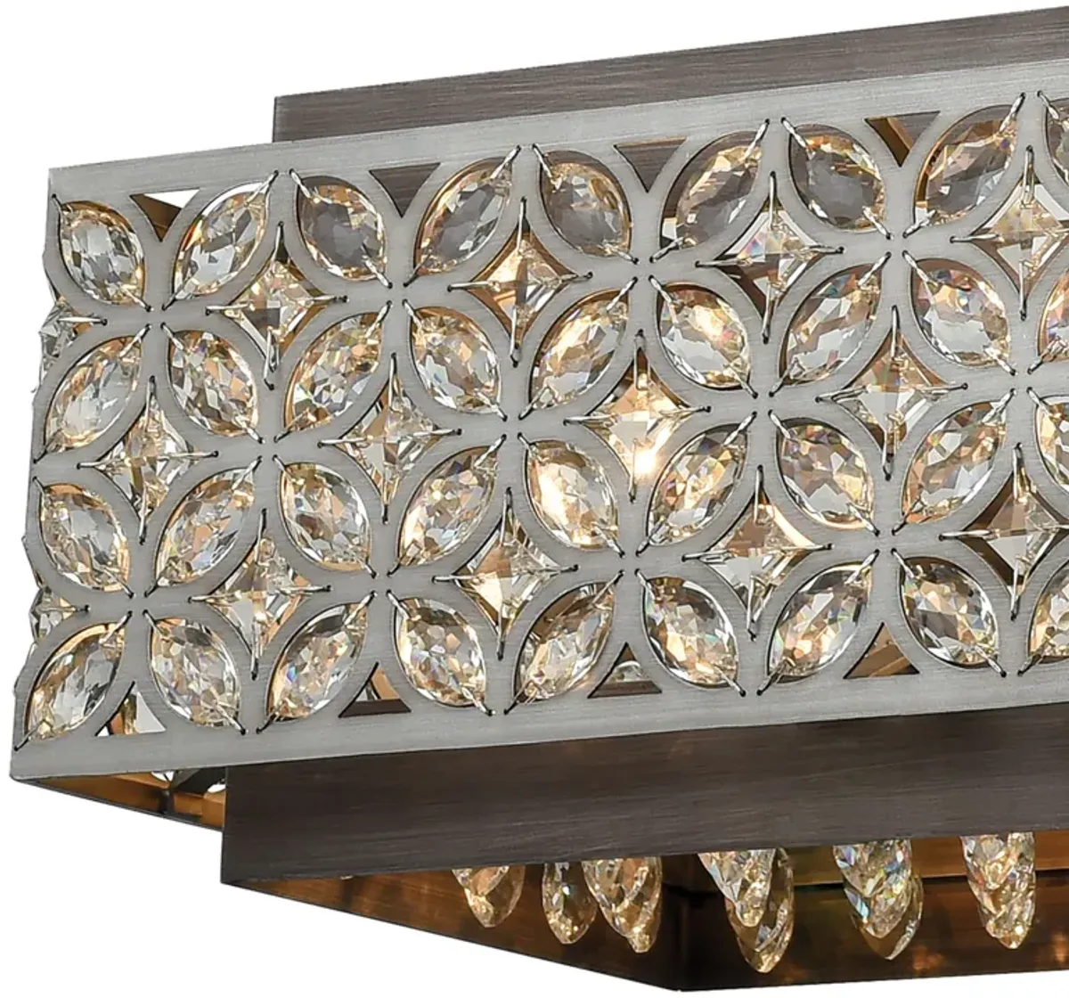 Rosslyn 40'' Wide 8-Light Linear Chandelier