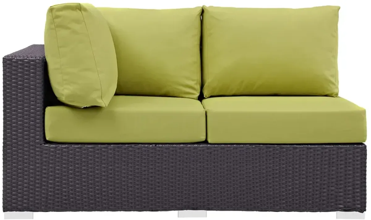 Modway - Convene Outdoor Patio Left Arm Loveseat