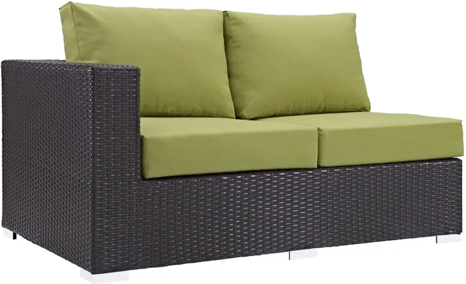 Modway - Convene Outdoor Patio Left Arm Loveseat