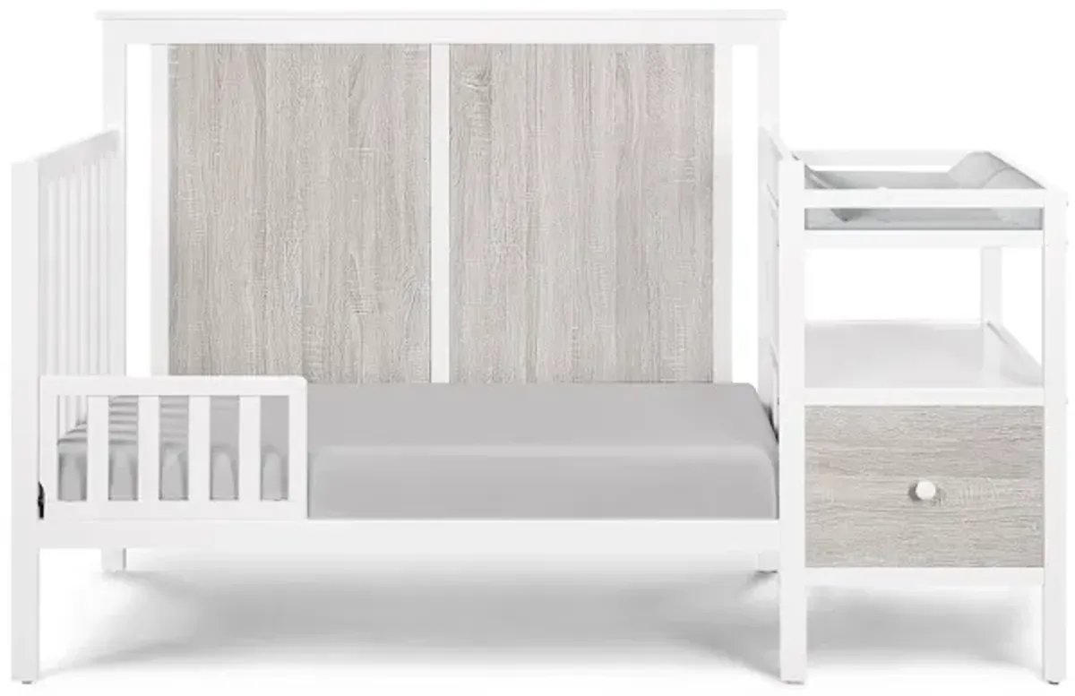 Suite Bebe Connelly 4-in-1 Crib and Changer Combo