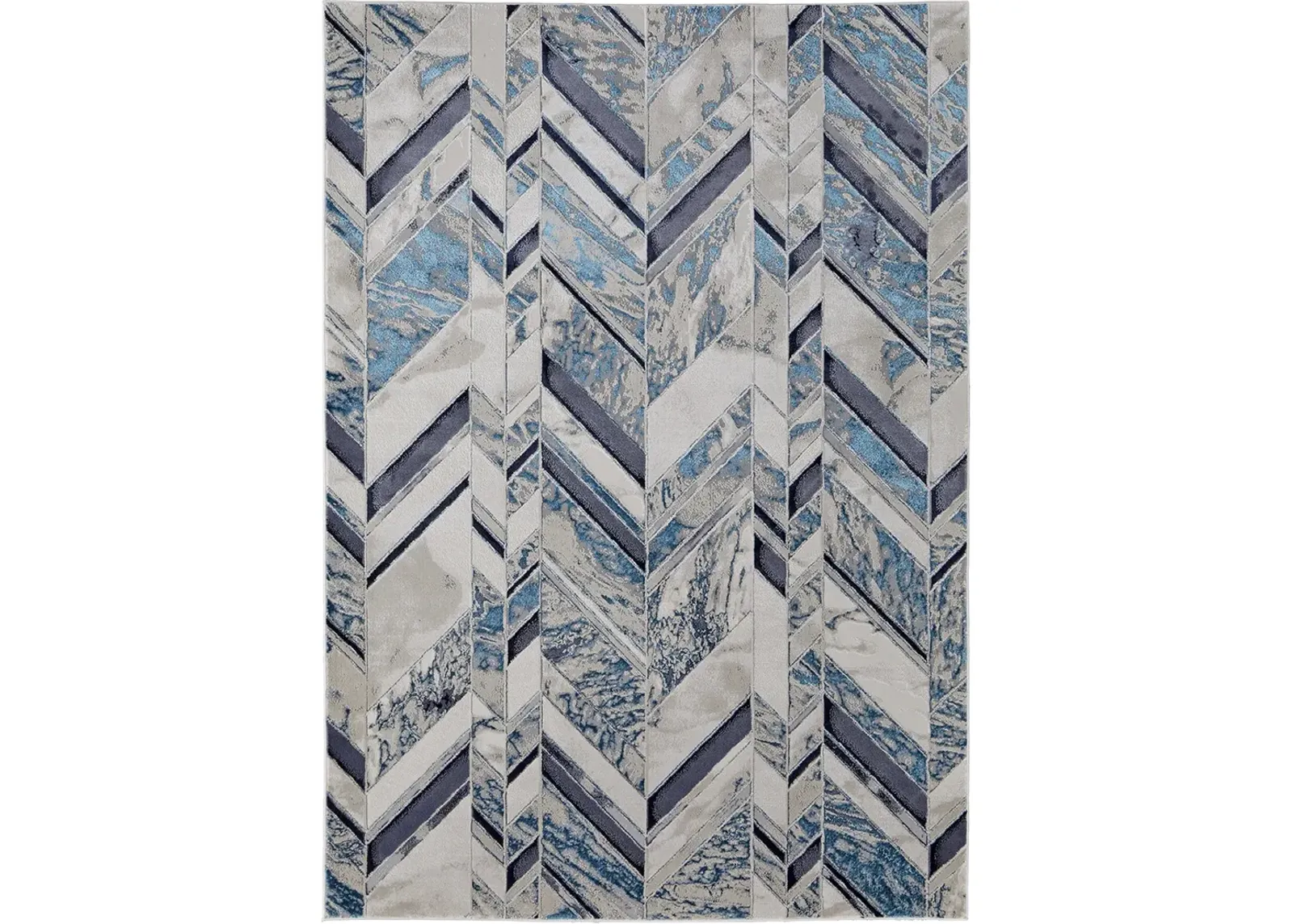 Indio 39H1F Ivory/Blue/Gray 10' x 13'2" Rug