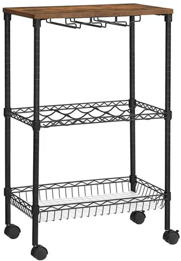 Hivvago Kitchen Serving Cart