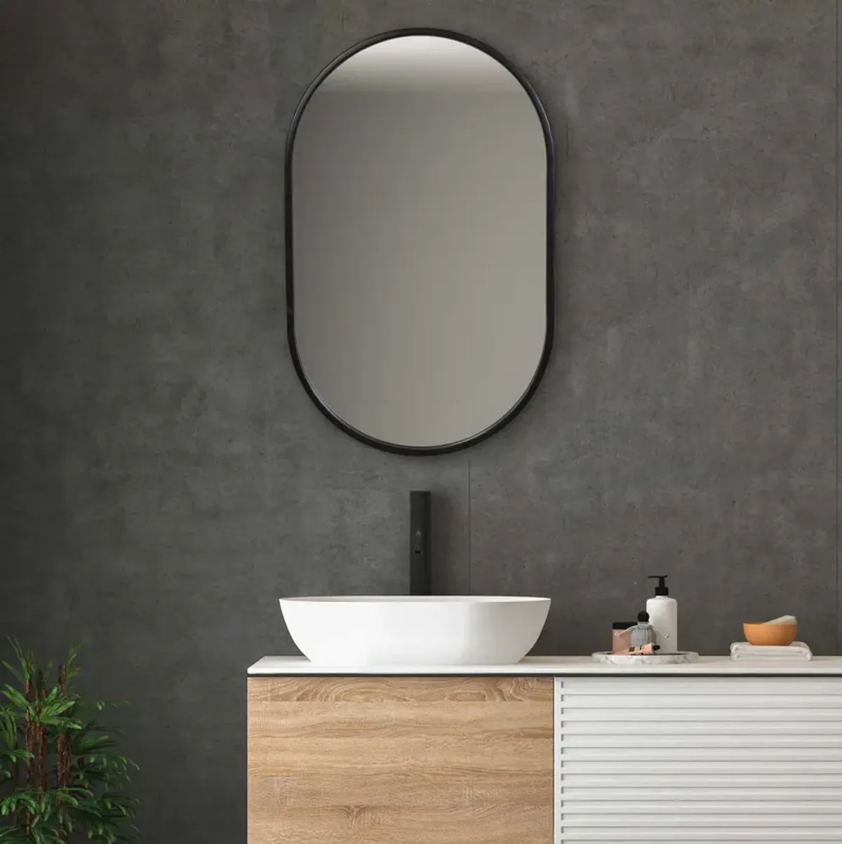 Varina Oval Mirror