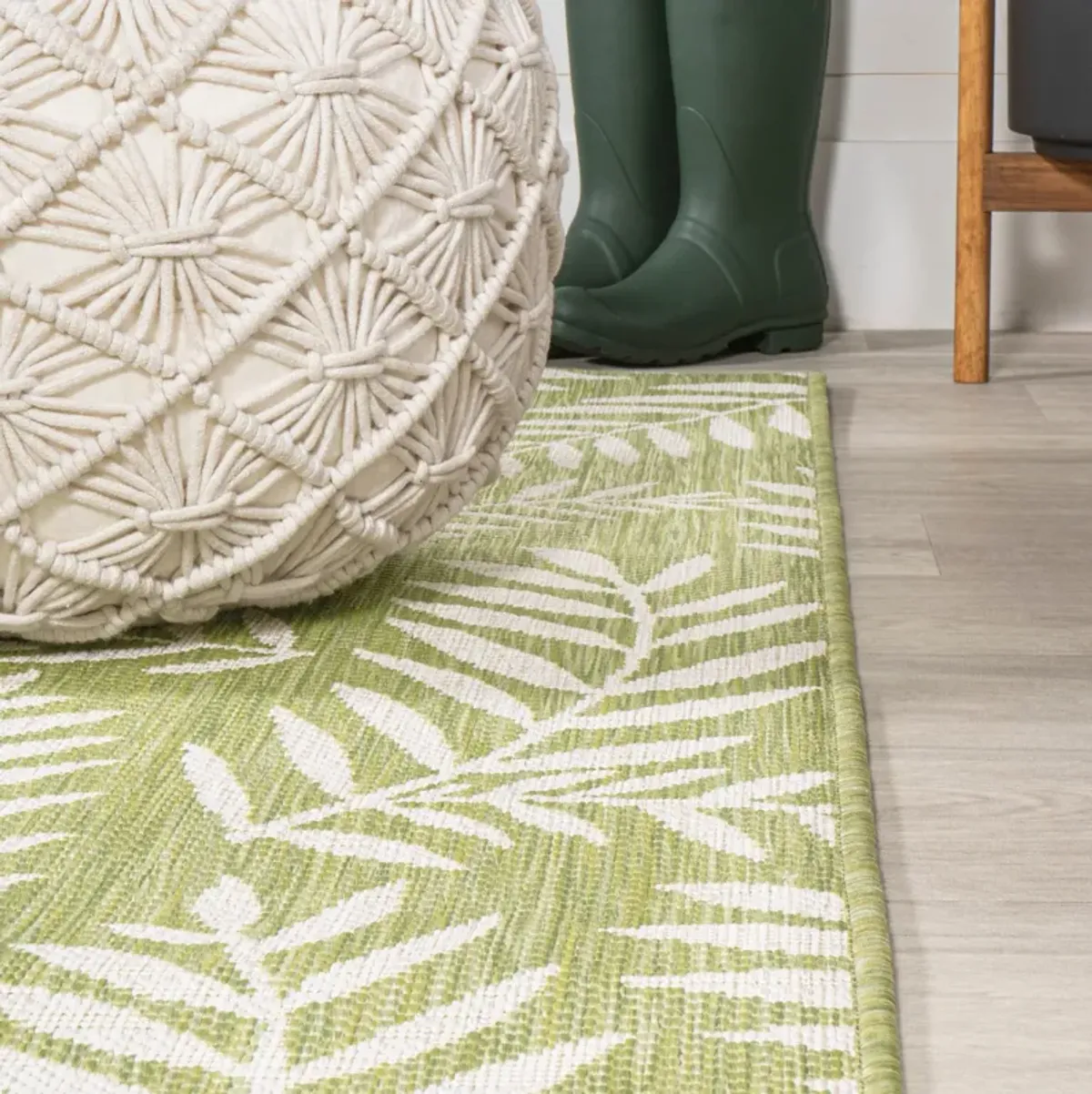 Nevis Palm Frond Indoor/Outdoor Area Rug