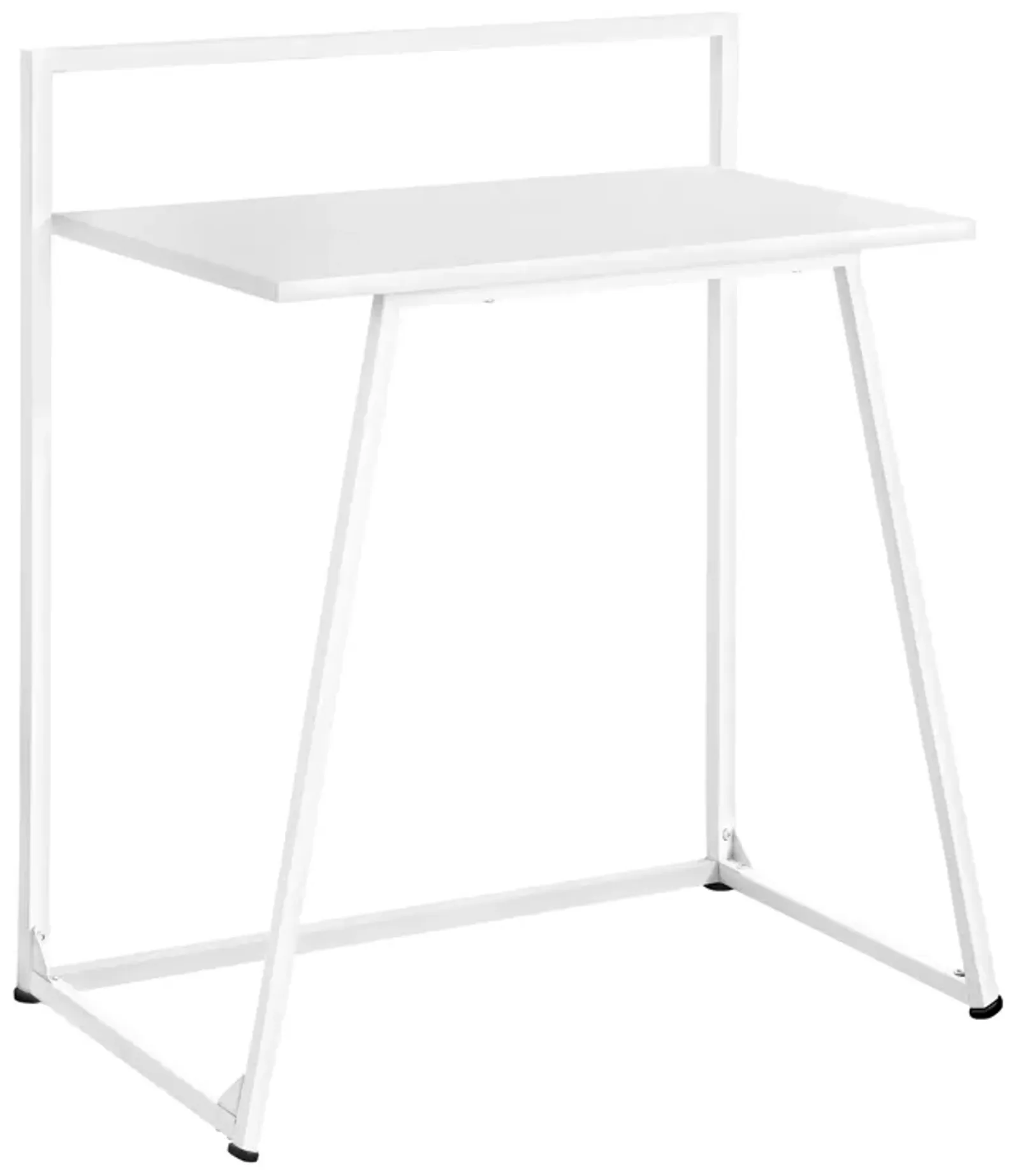 Monarch Specialties I 7110 Computer Desk, Home Office, Laptop, 30"L, Work, Metal, Laminate, White, Contemporary, Modern