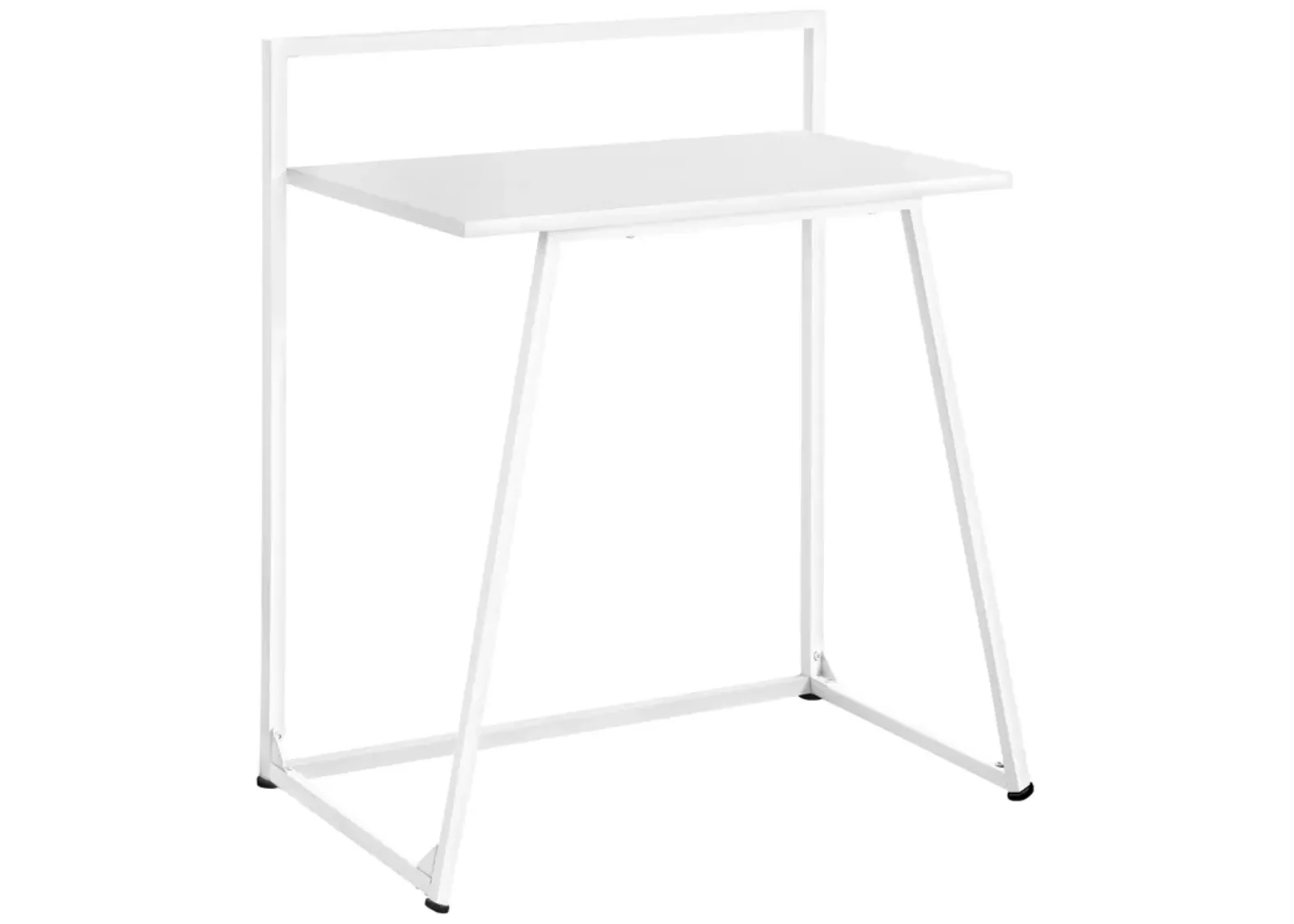 Monarch Specialties I 7110 Computer Desk, Home Office, Laptop, 30"L, Work, Metal, Laminate, White, Contemporary, Modern