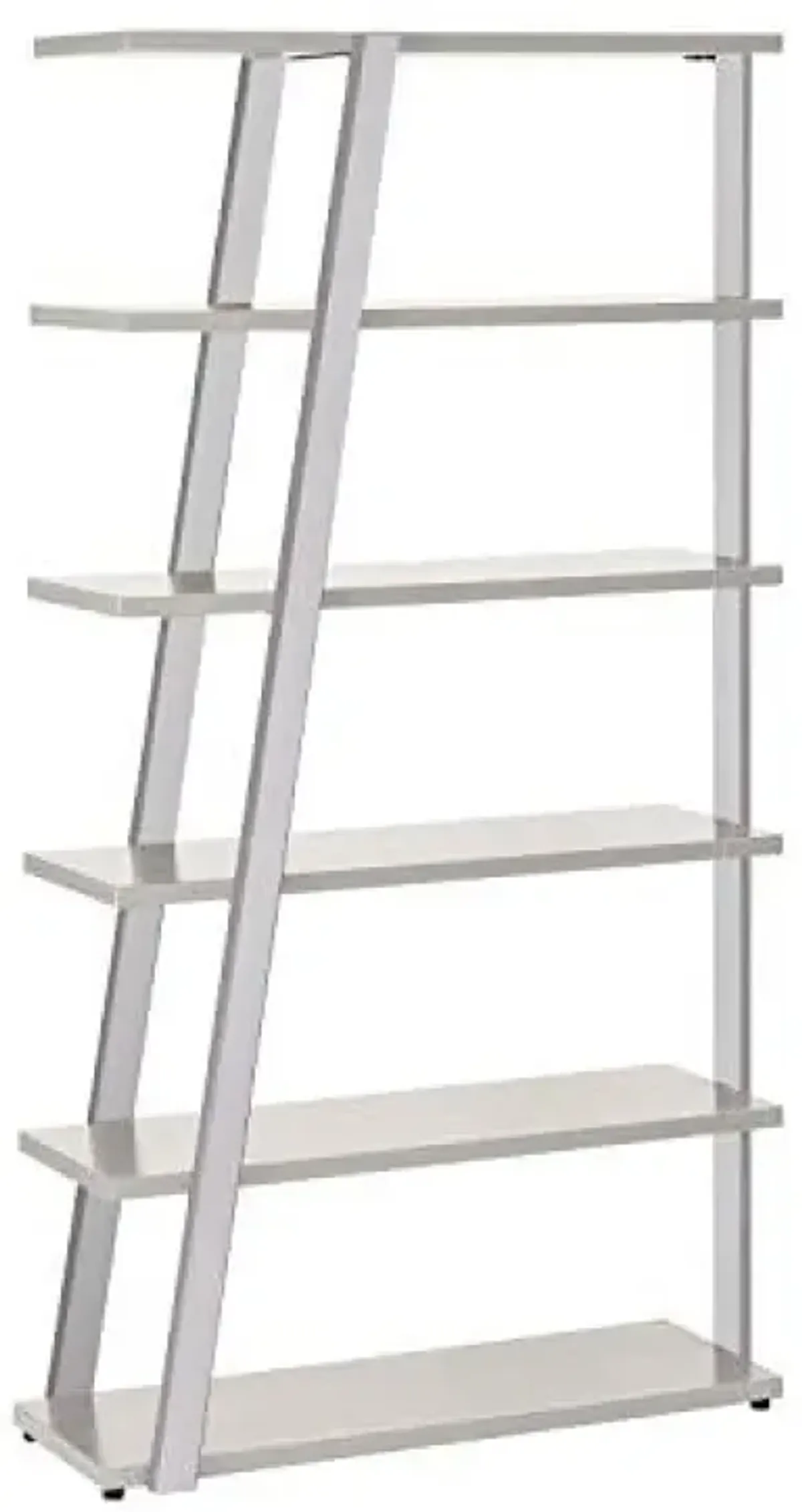 Mirella™ 5 Shelf Bookshelf White Ash