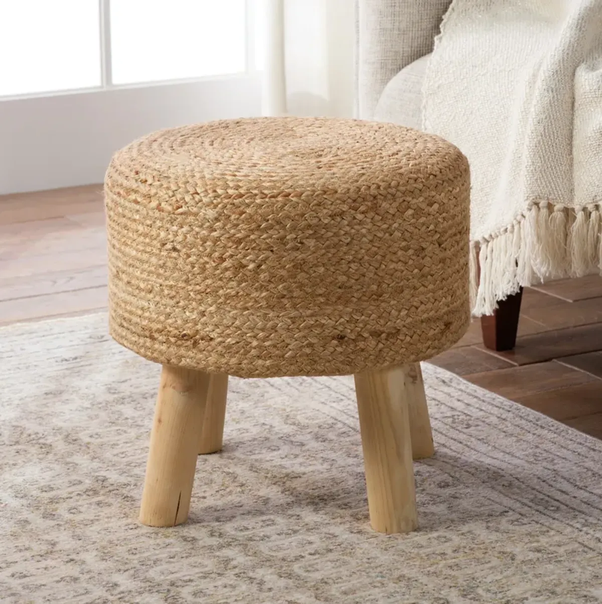 SABA STOOL CYL Indian Tan