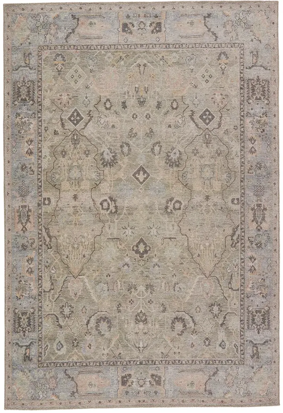 Kindred Avin Green 7'6" x 9'6" Rug