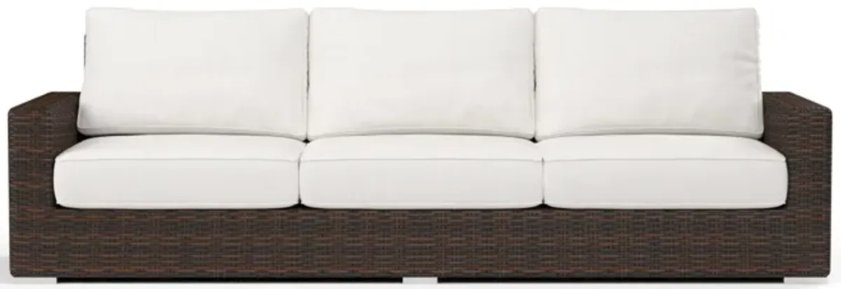 Montecito Sofa in Canvas Flax w/ Self Welt