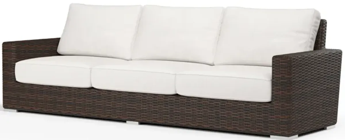 Montecito Sofa in Canvas Flax w/ Self Welt