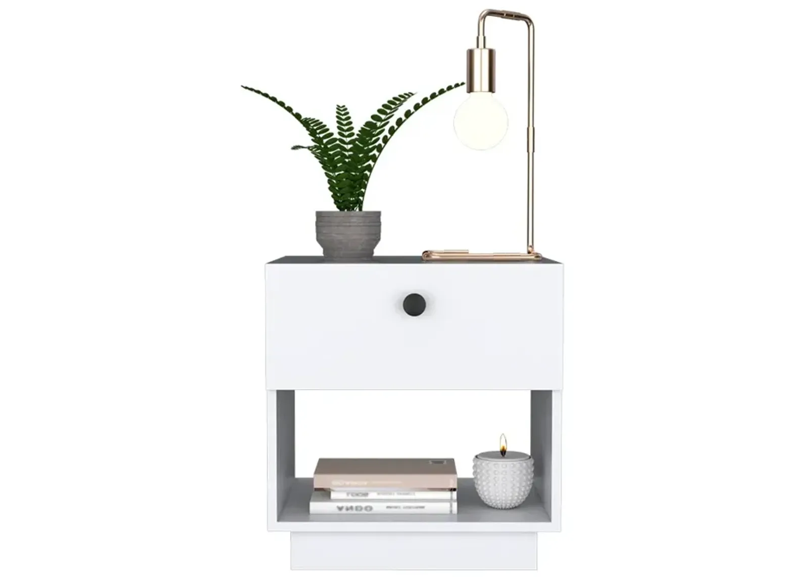 Nightstand Viliigili , Bedroom, White