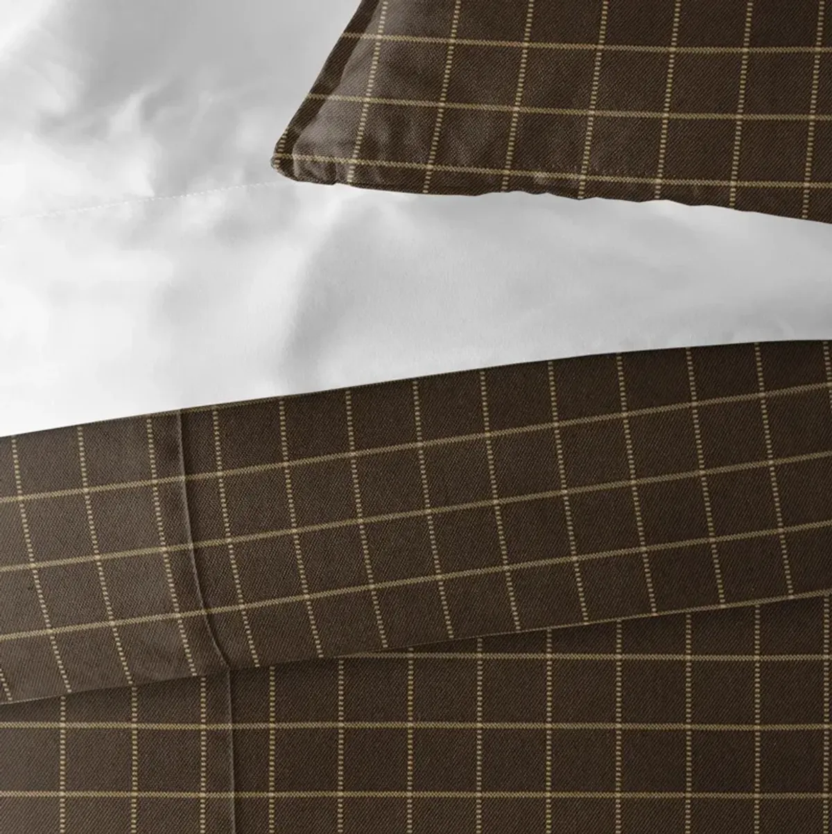 6ix Tailors Fine Linens Ansible Chocolate Coverlet Set