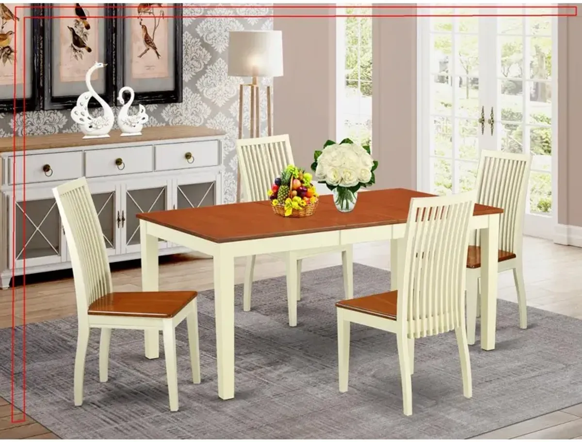 Dining Room Set Buttermilk & Cherry