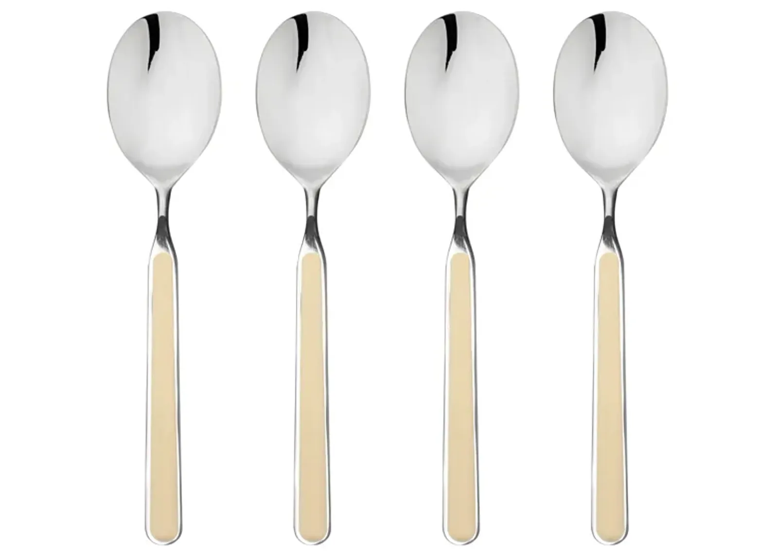 Fantasia 4-Piece American Coffee Spoon Set in Sesame