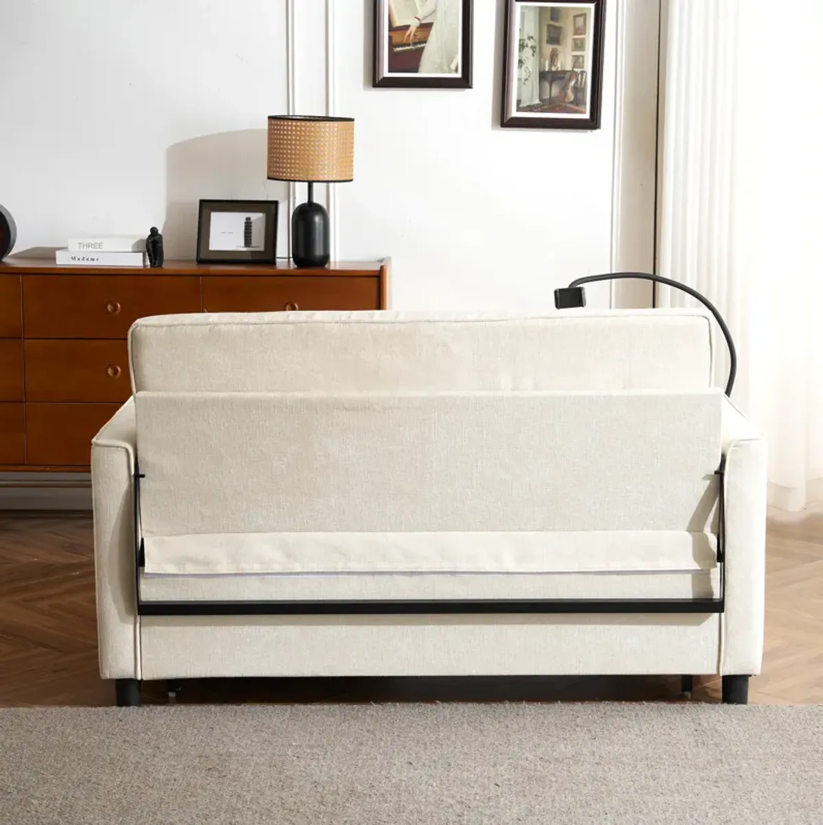 Merax Pull-out Loveseat Sleeper Sofa Bed