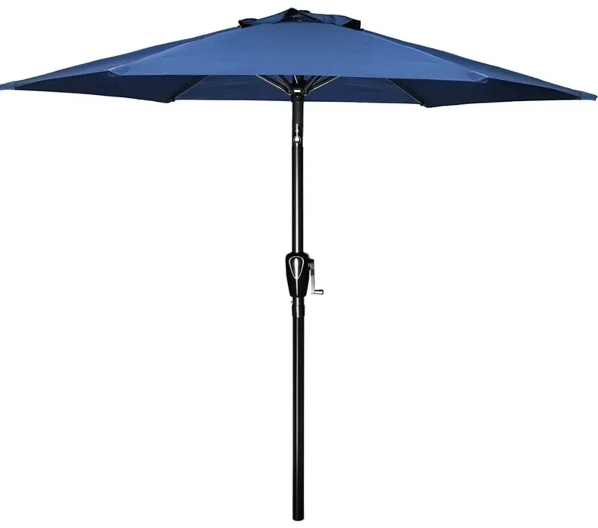 Blue 7.5' Patio Umbrella with Tilt/Crank