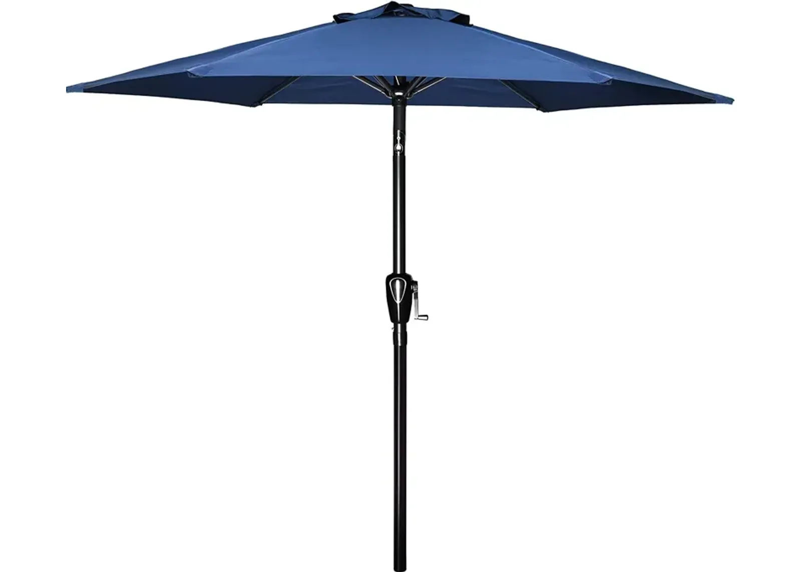 Blue 7.5' Patio Umbrella with Tilt/Crank