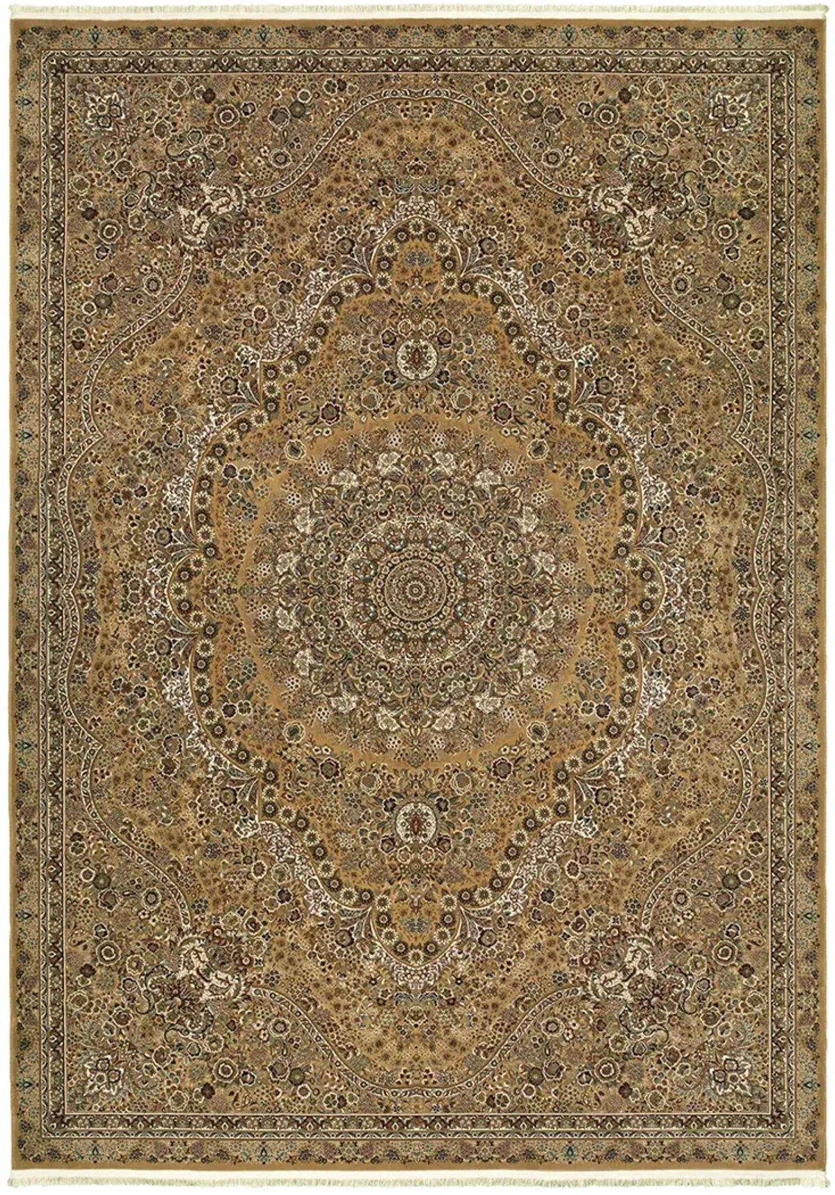 Masterpiece 5'3" x 7'6" Gold Rug