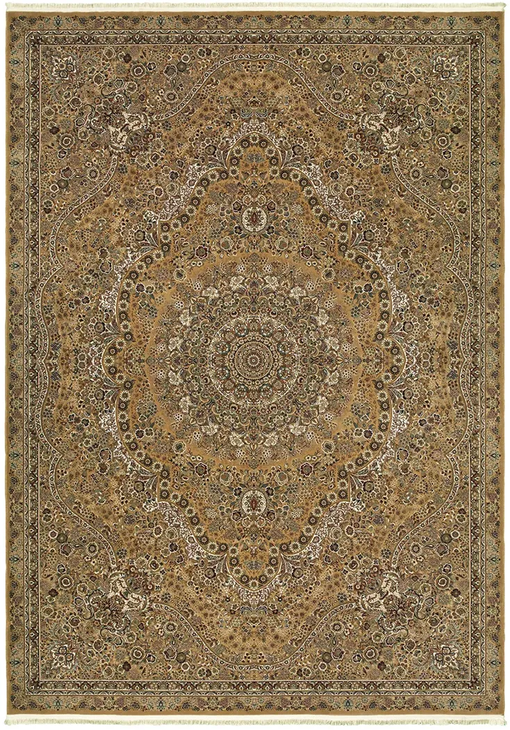 Masterpiece 5'3" x 7'6" Gold Rug