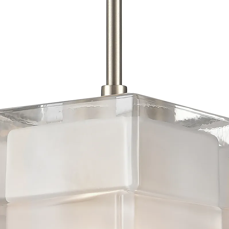 Ice Blocks 6'' Wide 1-Light Mini Pendant