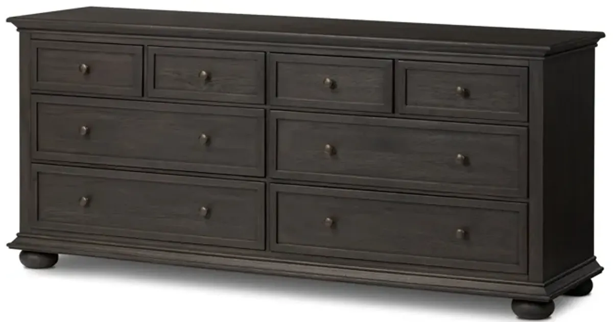 Geoffrey Smoked Black Wide Dresser