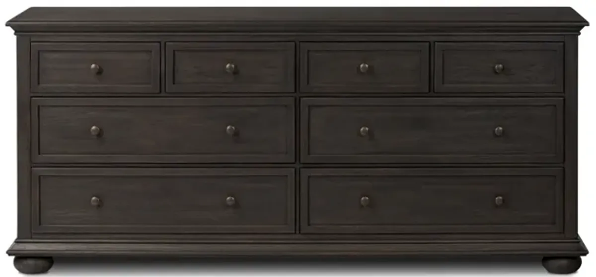 Geoffrey Smoked Black Wide Dresser