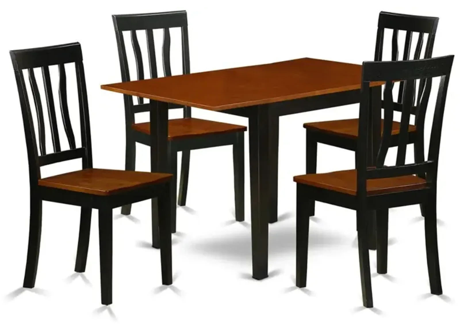 Dining Room Set Black & Cherry