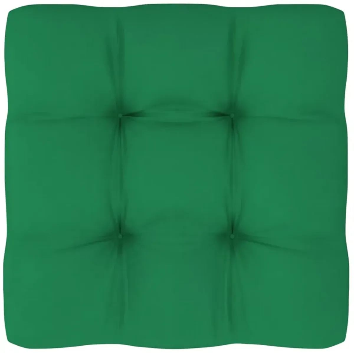 vidaXL Pallet Sofa Cushion Green 23.6"x23.6"x4.7"