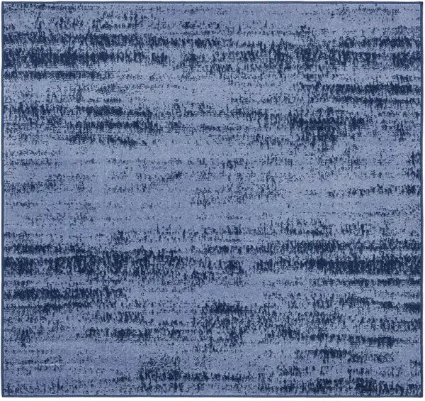 Nourison Essentials NRE03 Denim 5' x Square Rug