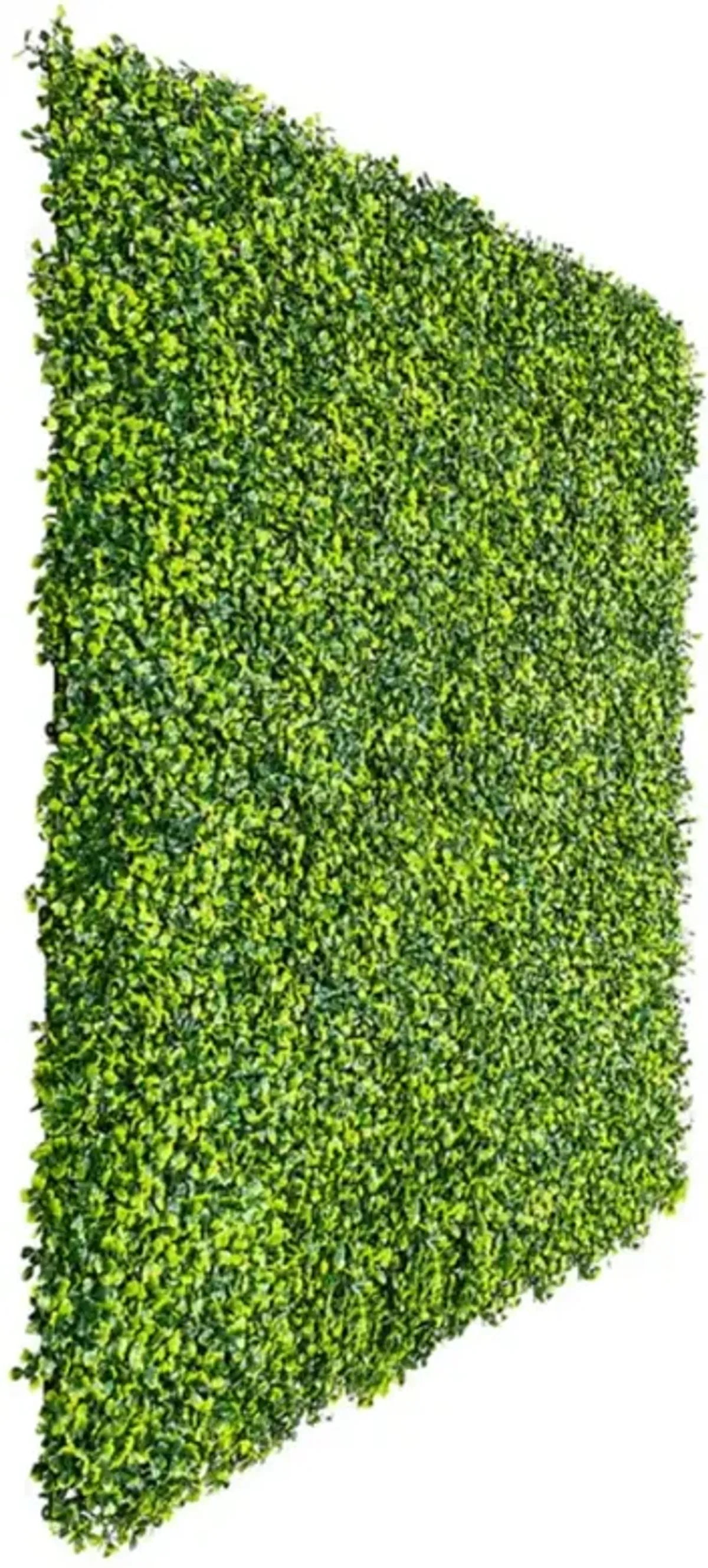 Artificial Mixed Boxwood Hedge Panel Wall 40" x 40" 11SQ FT Commercial Grade UV Resistant