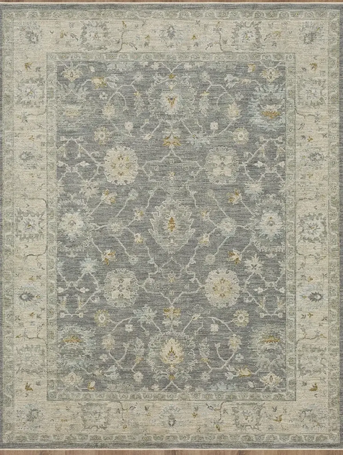 Adalia Kahta Dark gray 2' 7" X 7' 3" Rug