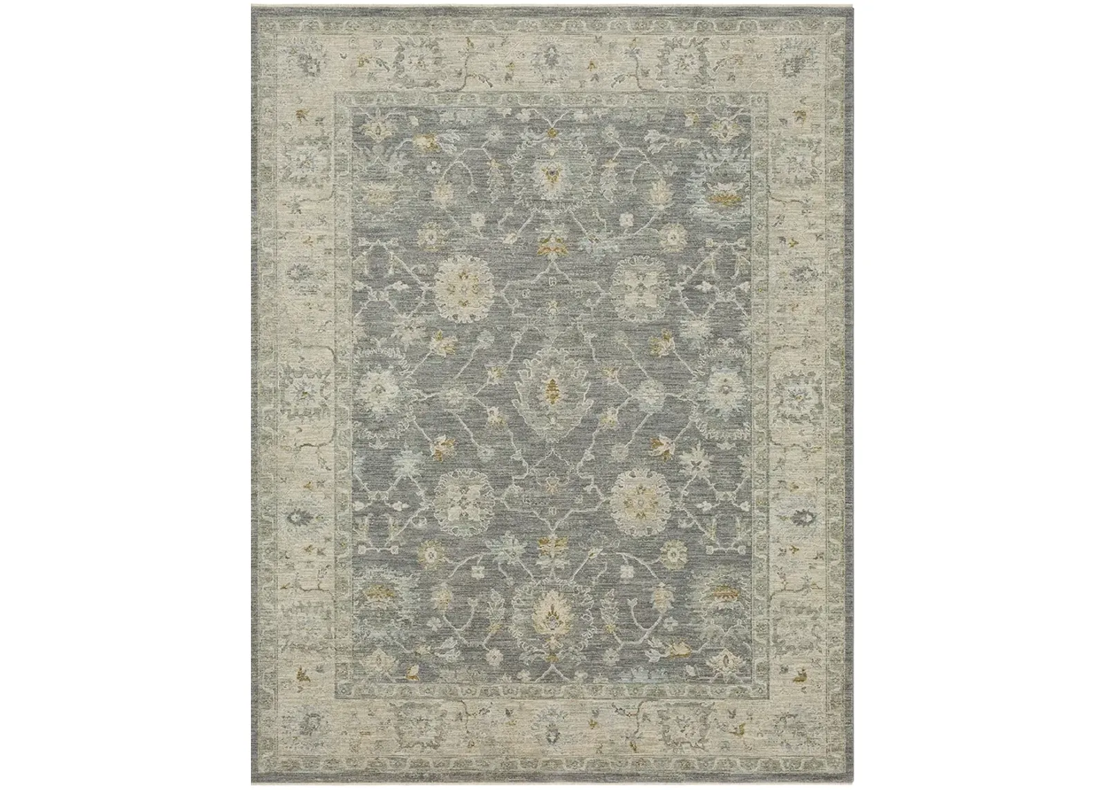 Adalia Kahta Dark gray 2' 7" X 7' 3" Rug