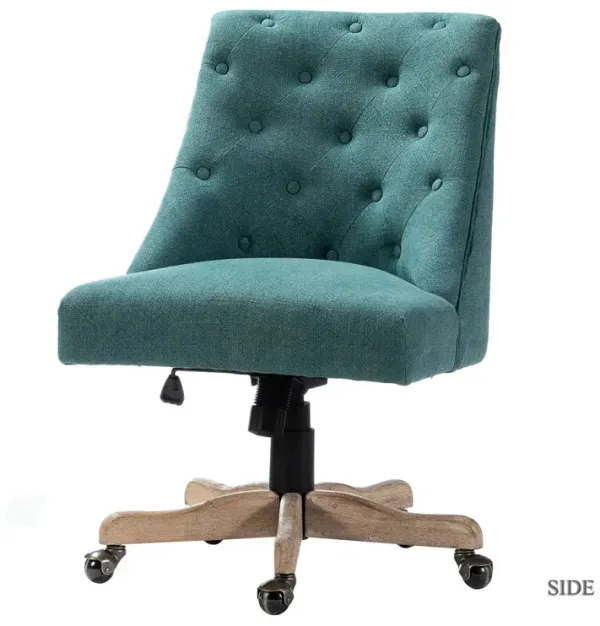 Syros Modern Office Chair With Tufted Back