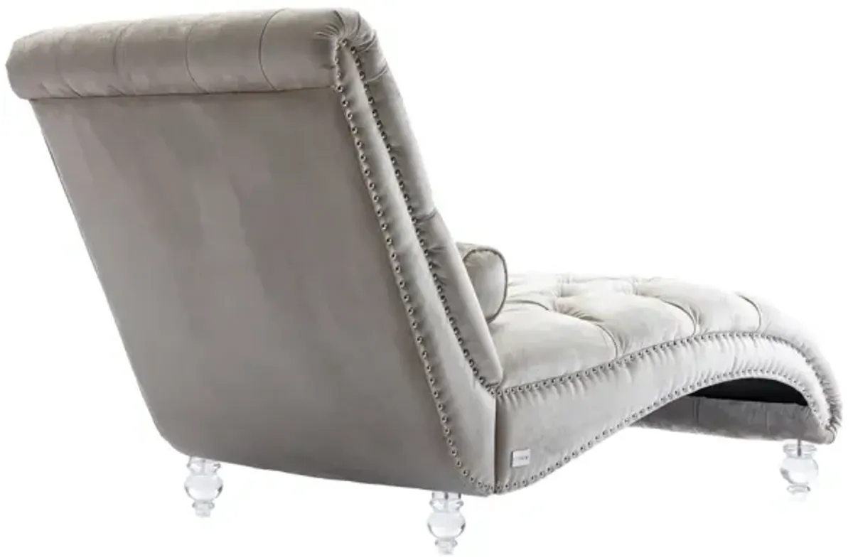 Leisure Concubine Sofa With Acrylic Feet