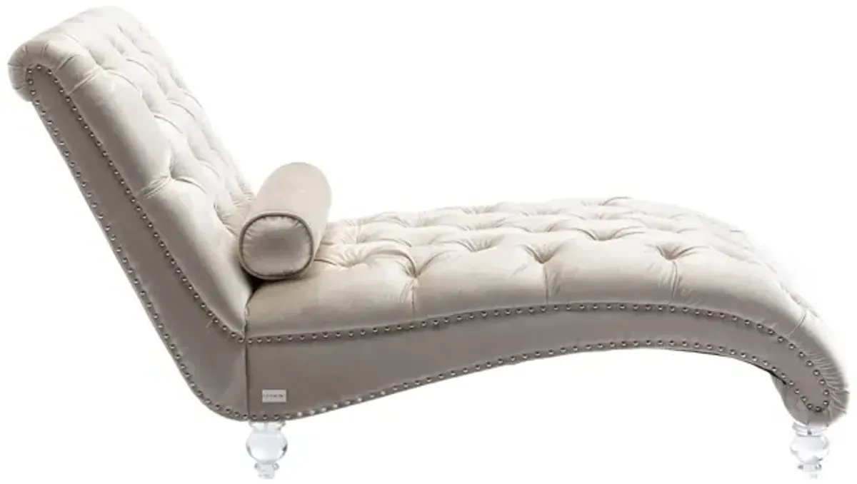 Leisure Concubine Sofa With Acrylic Feet