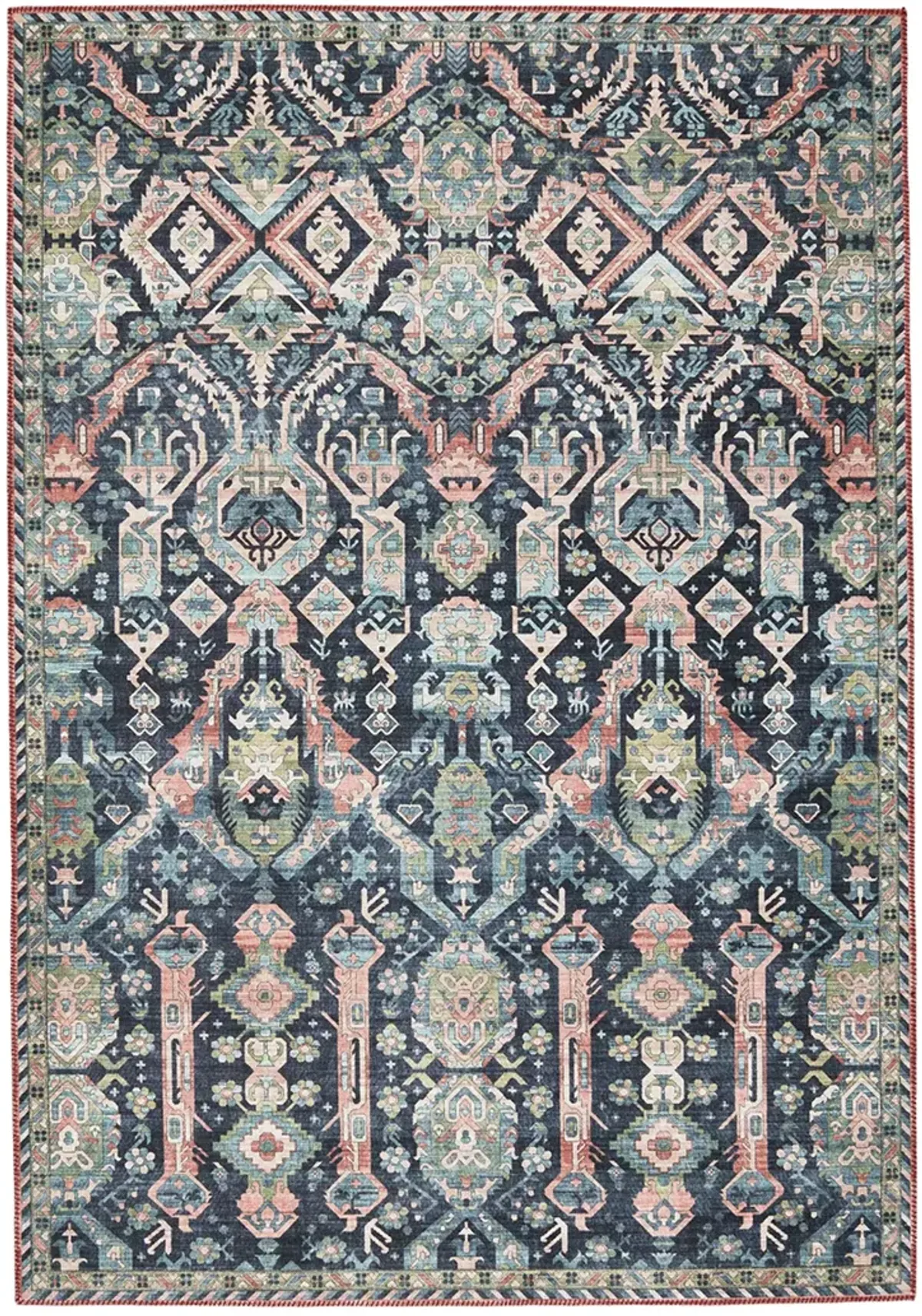 Keyara By Nikki Chu Teleza Blue 2'6" x 8' Runner Rug