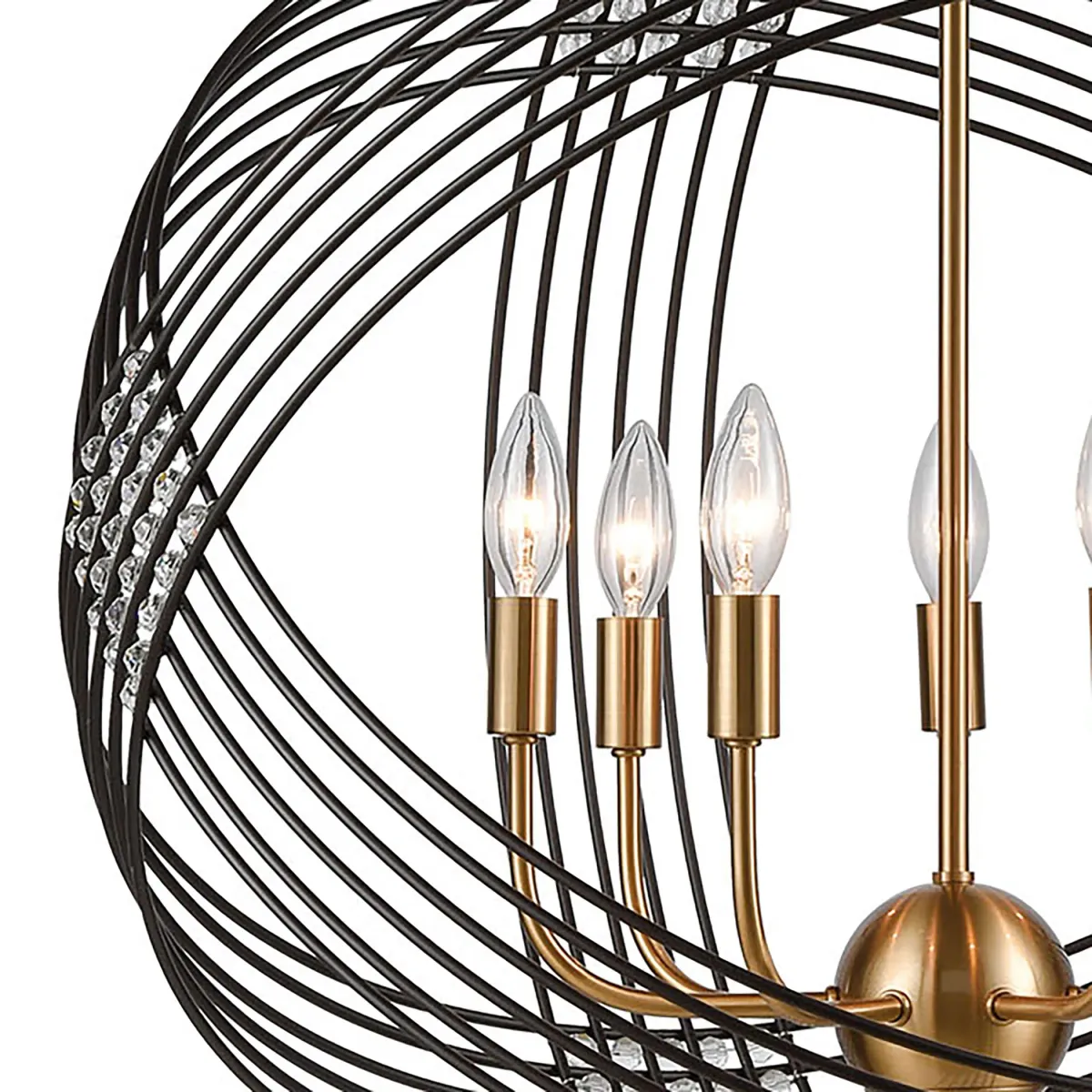 Concentric 26'' Wide 7-Light Chandelier