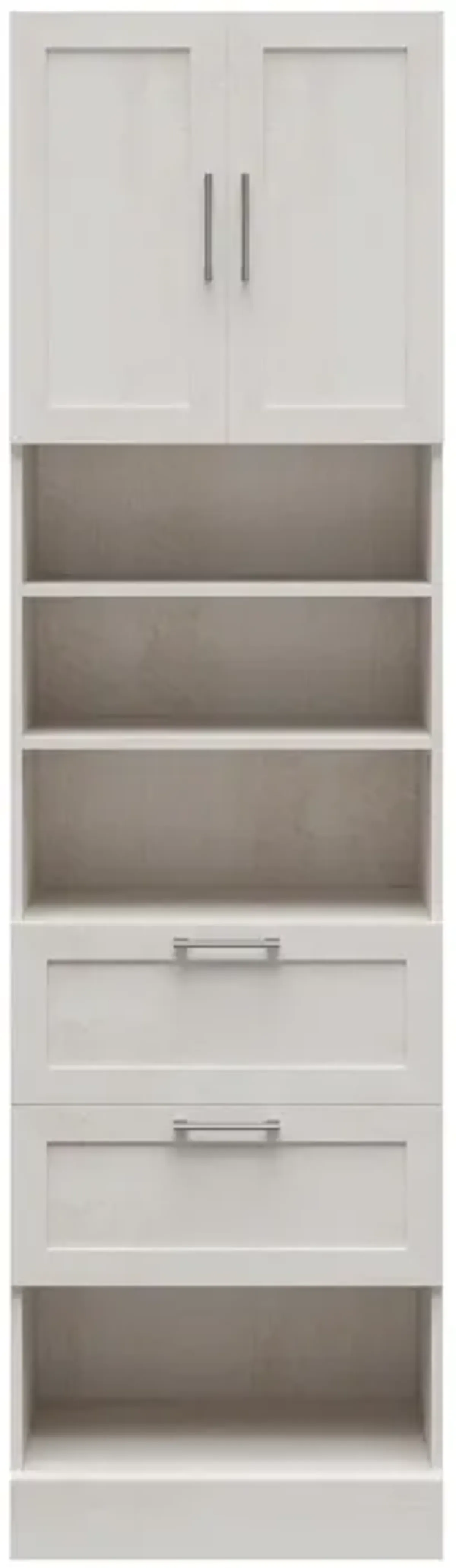 Elba 2 Door 2 Drawer Modular Closet Unit