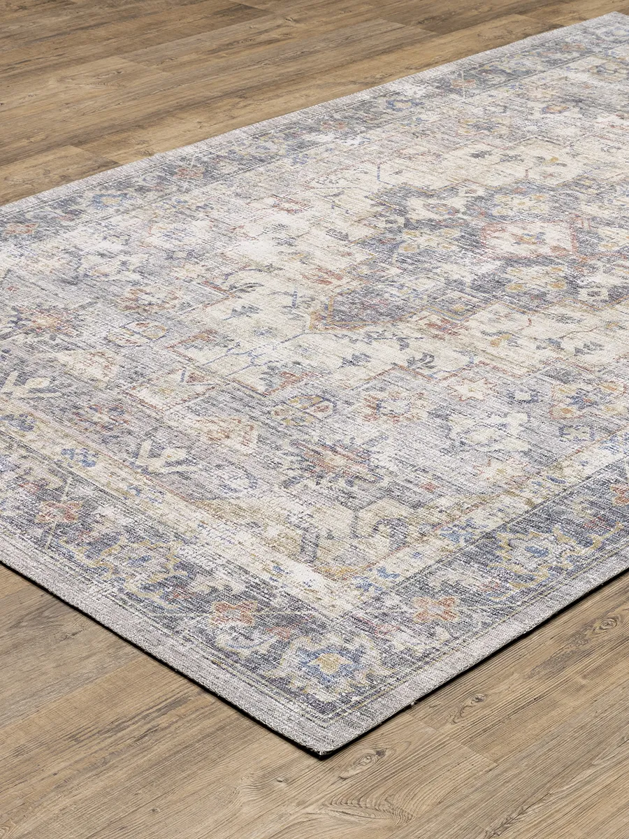 Myers Park 8'9" x 12' Blue Rug