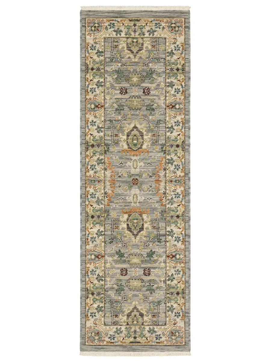 Lucca 2' x 6' Blue Rug